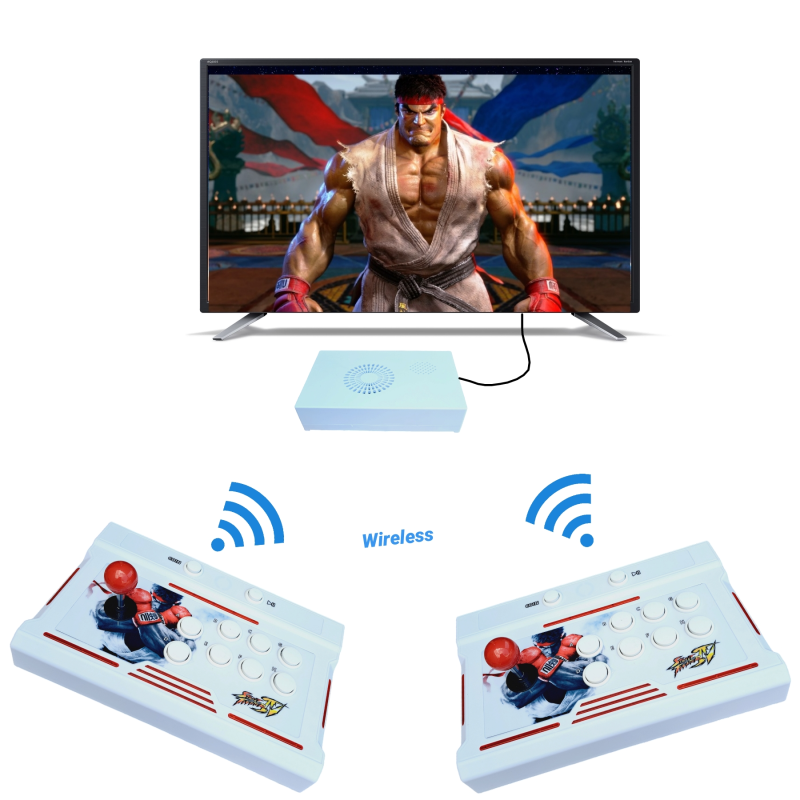 Pandora Box Plus Wireless Arcade Controllers 26,800 Games